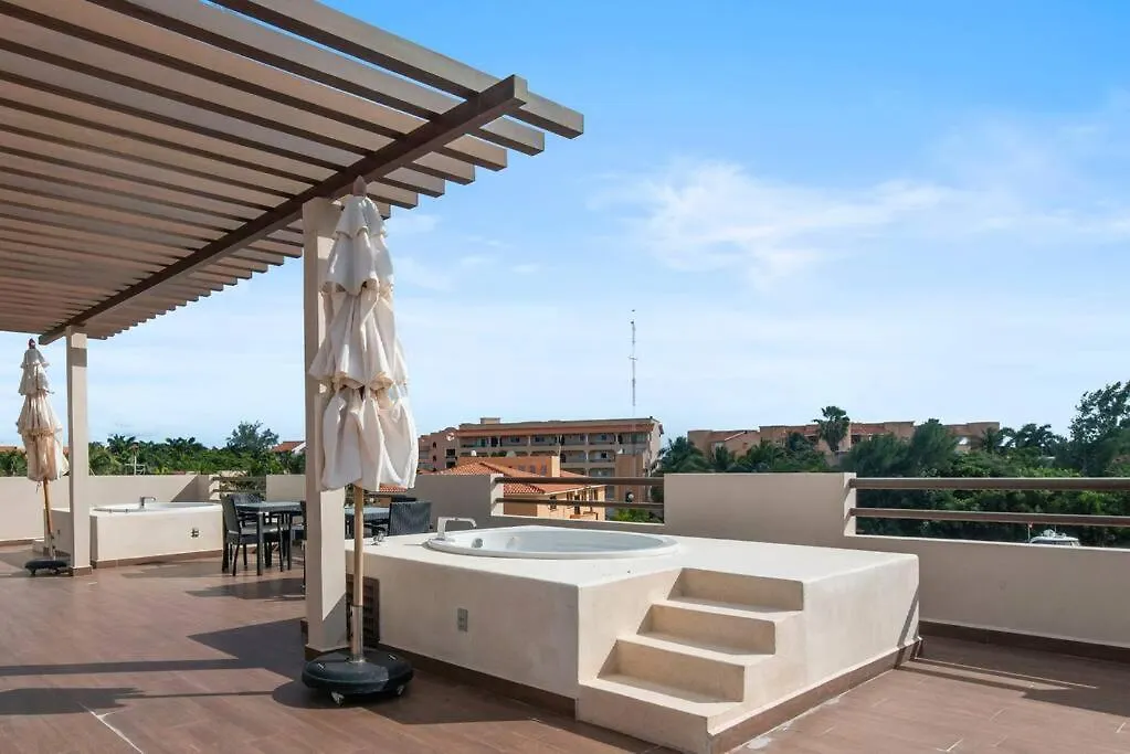 Marina Haven Rooftop Jacuzzis Prvt Dock Bbq & Pool Puerto Aventuras 0*,  Mexico